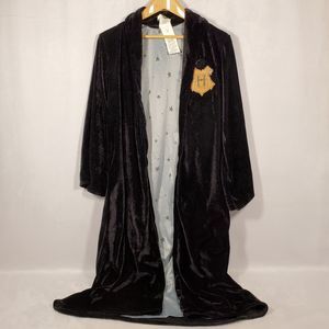 RARE Harry Potter Fiber Optic Velvet Robe Junior Sz L Light Up Cloak Vtg Rubie's